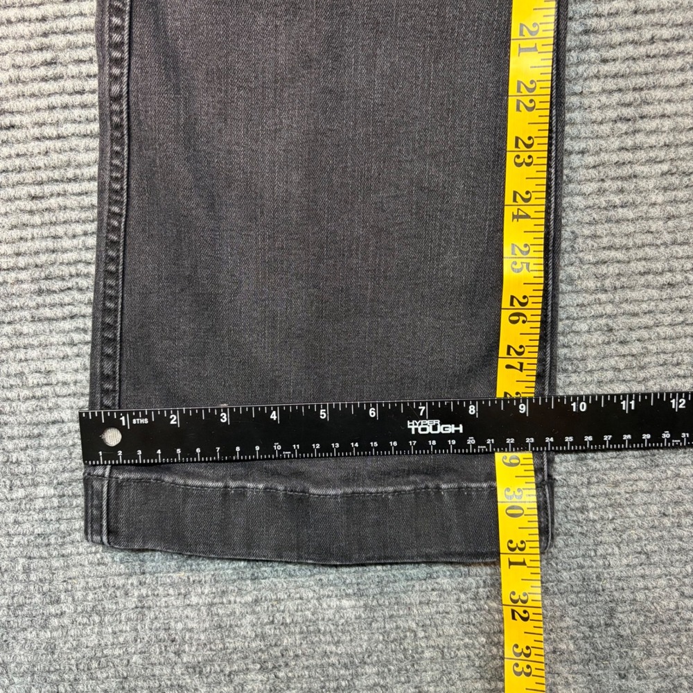 Ariat REAL Denim High Rise Slim Trouser Jeans Washed Black Western Yoke 29R - Picture 5 of 12